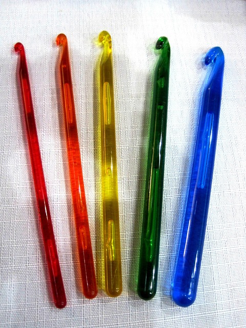 crochet hooks, needles, plastic, colorful, multi-colored, bright, handwork instrument, transparent, funky, like jelli babies, crochet hooks, crochet hooks, crochet hooks, crochet hooks, crochet hooks